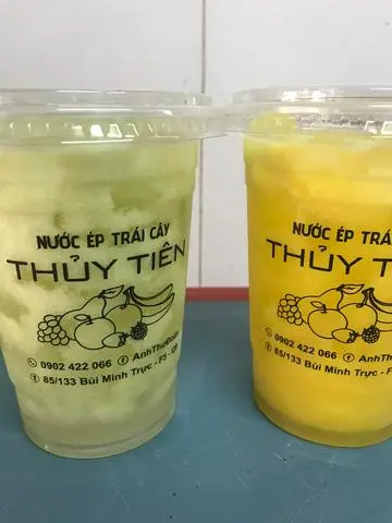 Hình ảnh ổi ép , Thơm ép combo 2 ly 