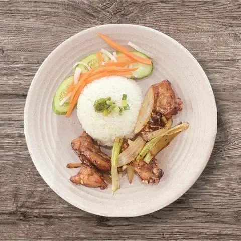 Hình ảnh Cơm tấm gà mật ong