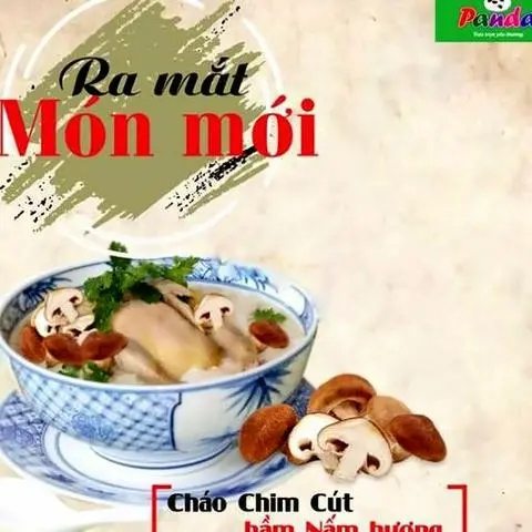 Hình ảnh Cháo chim cút hầm nấm hương    ( Thứ 3 hàng  tuần 