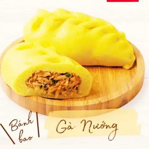 Hình ảnh Bánh bao Gà nướng thơm ngon