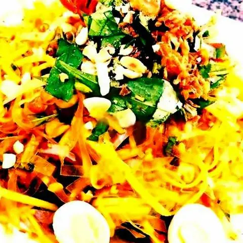 Hình ảnh Bánh tráng trộn khô bò