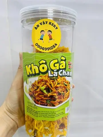 Hình ảnh KHÔ GÀ LÁ CHANH ( 300gr)