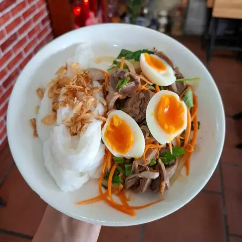 Hình ảnh Bánh ướt lòng gà