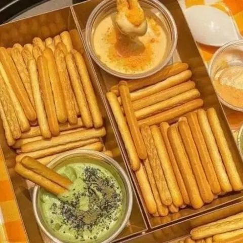 Hình ảnh Bánh Quy Chấm Kem Dẻo