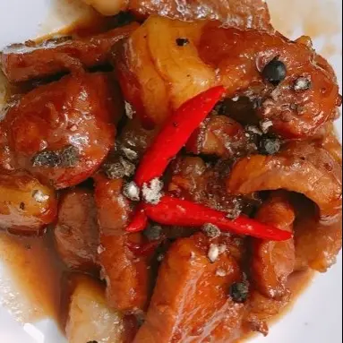 Hình ảnh Cơm Thịt Kho +canh