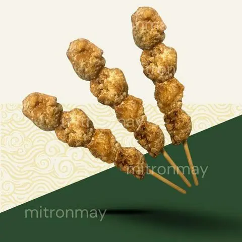 Hình ảnh Combo 3 Gà Chiên Xiên Que 