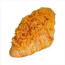 Hình ảnh Salted Egg & Floss Croissant - Croissant trung muoi cha bong