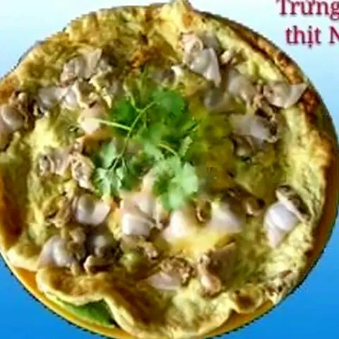 Hình ảnh Trứng chiên thịt nghêu