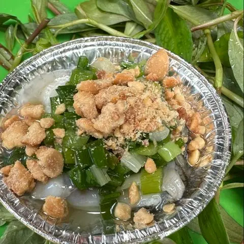 Hình ảnh hào chén nướng trứng mở hành 
