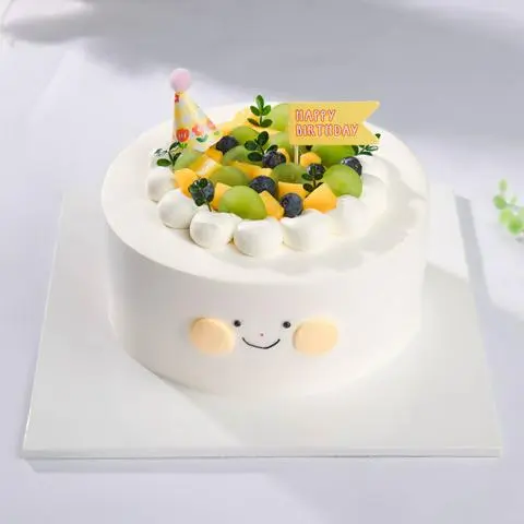 Hình ảnh Bánh Kem Sinh Nhật Dễ Thương - Size 18cm