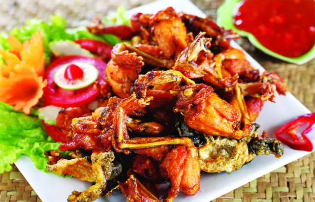 Hình ảnh Ếch chiên bơ