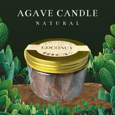 Hình ảnh Mứt Dừa Rim Lắc Cacao 100g