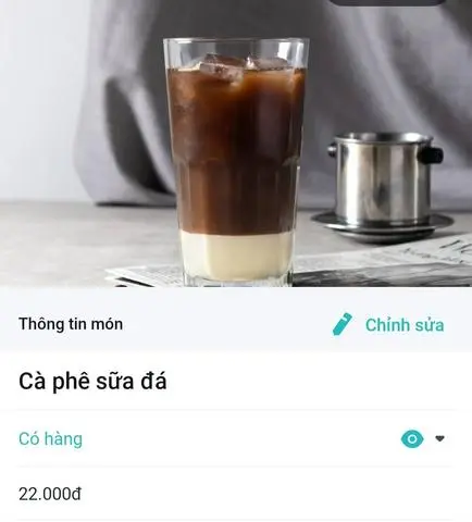 Hình ảnh CAFFE SỮA (HẠT PHA MÁY NGUYÊN CHẤT)