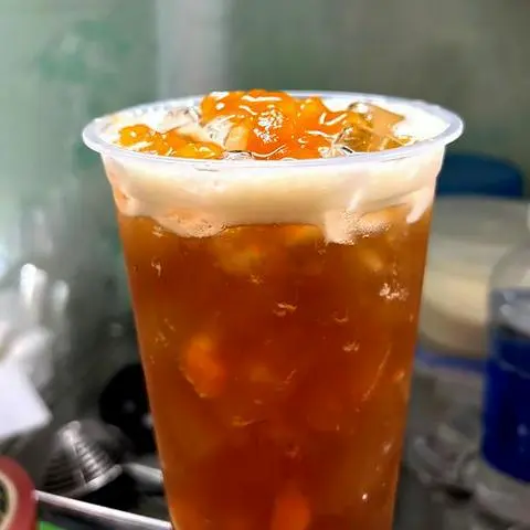 Hình ảnh Trà đào dầm