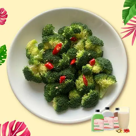 Hình ảnh Bông cải xanh hấp