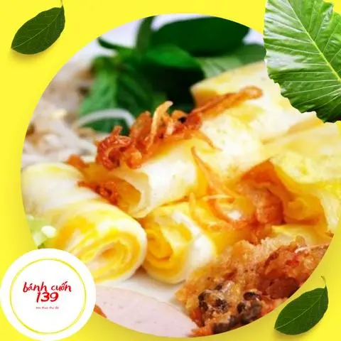 Hình ảnh Bánh cuốn trứng lớn