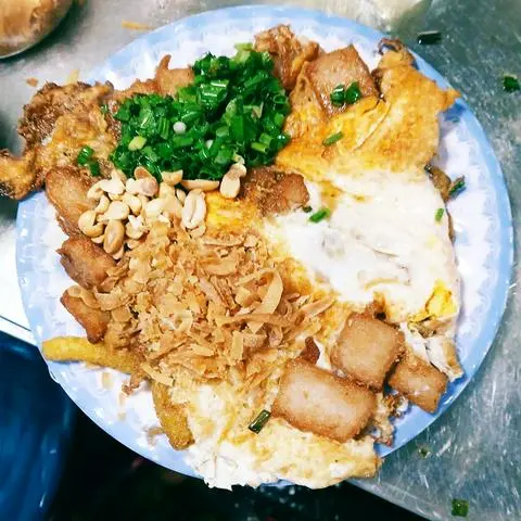 Hình ảnh bột chiên 2 trứng nhiều bánh