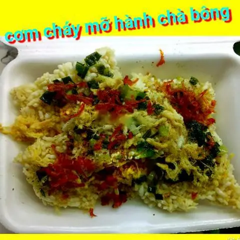 Hình ảnh Cơm cháy mỡ hành chà bông