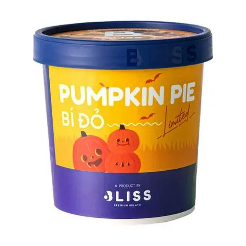 Hình ảnh Kem Bí Đỏ 473ml Bliss Premium Gelato