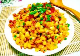 Hình ảnh Bắp xào truyền thống