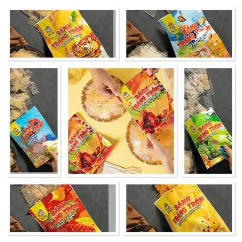 Hình ảnh bánh tráng mix vị