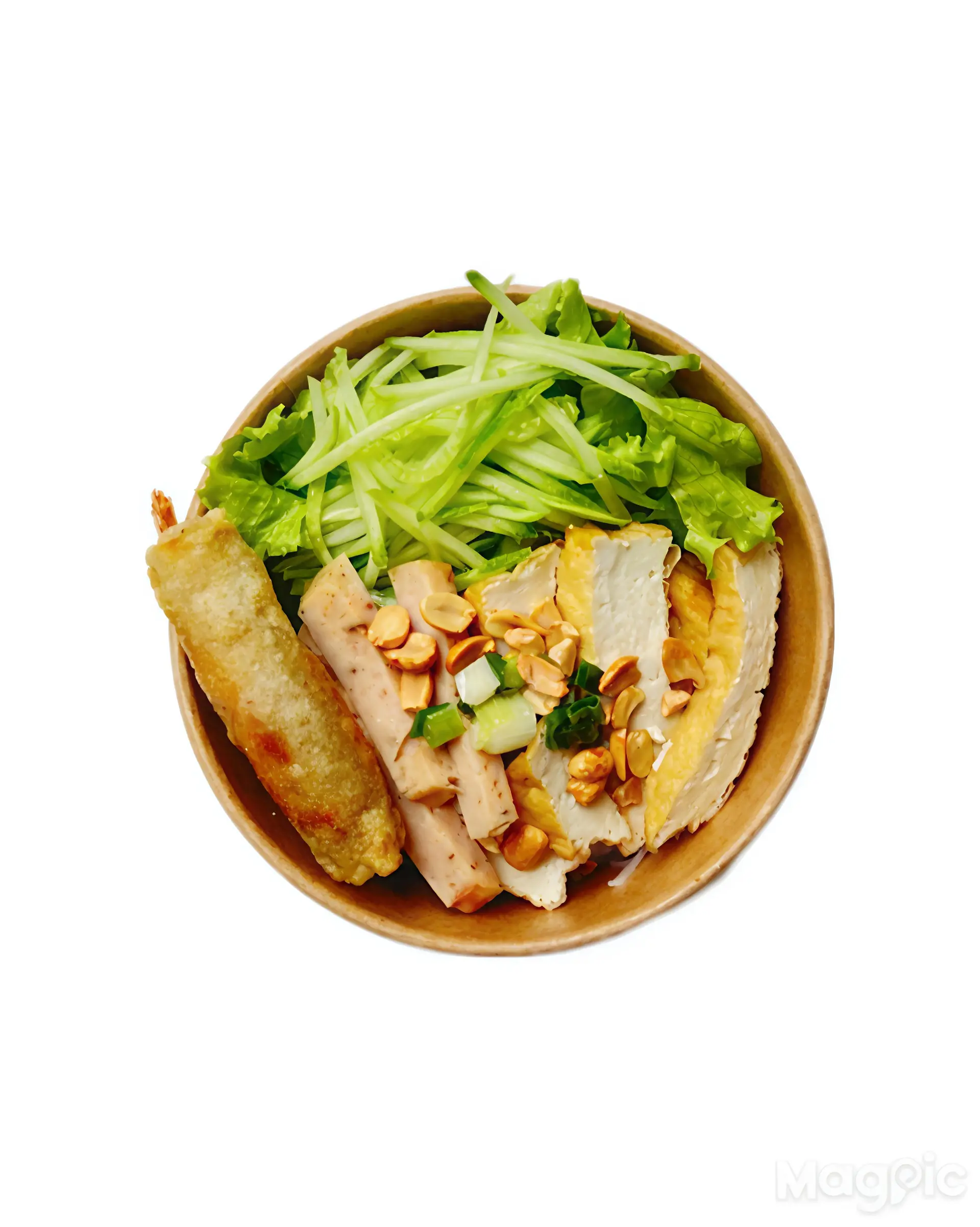 Hình ảnh Bún Đậu Hủ + Chả Lụa + Chả Giò Tôm