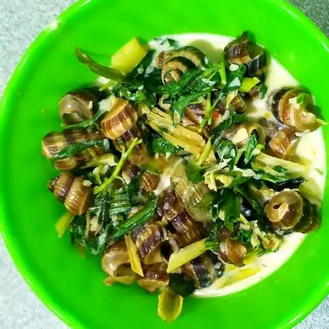 Hình ảnh Ốc len xào dừa