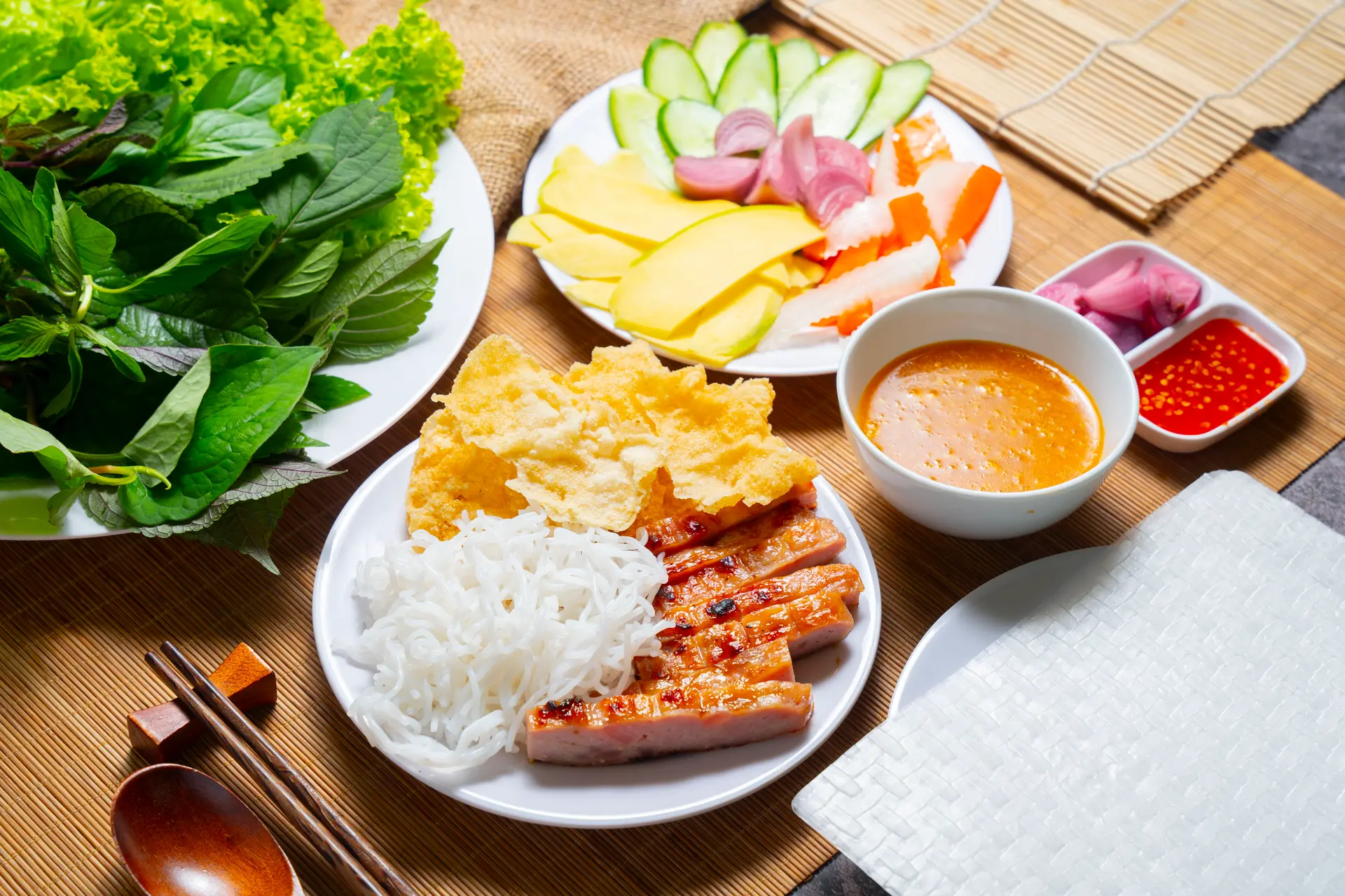 Hình ảnh Nem nướng phần