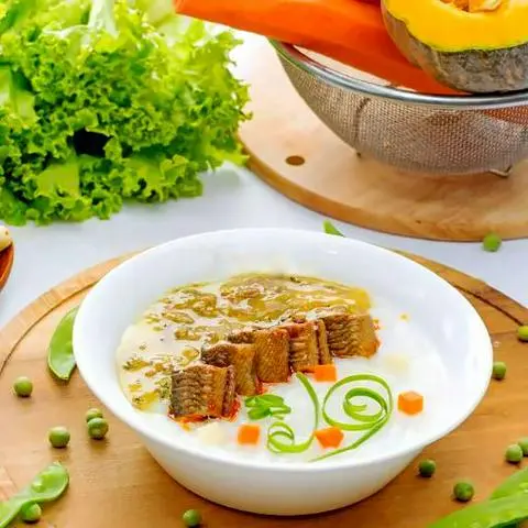 Hình ảnh Cháo lươn khoai môn
