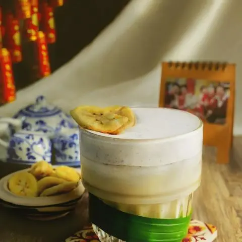 Hình ảnh Trà sữa chuối