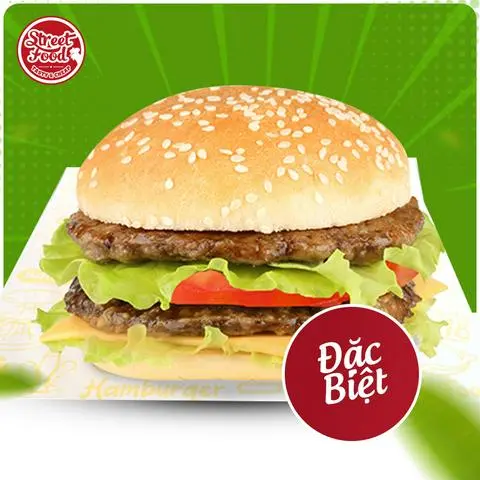 Hình ảnh Burger Bò Đặc Biệt