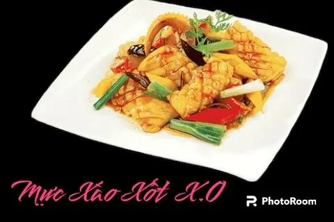 Hình ảnh Mực Xào Sốt X.O