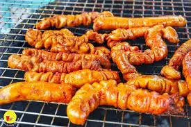 Hình ảnh lòng heo nướng 25000/100g
