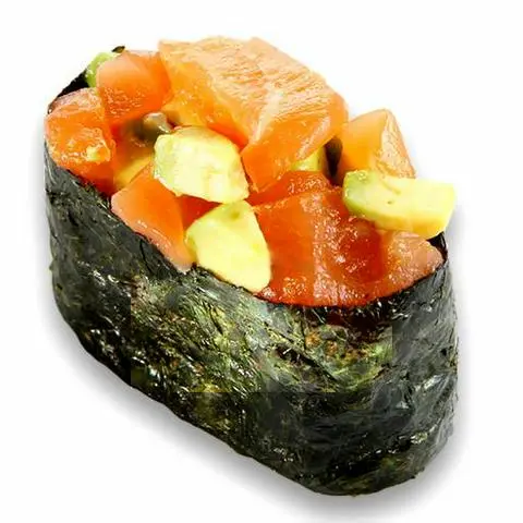 Hình ảnh Sake avo Gunkan