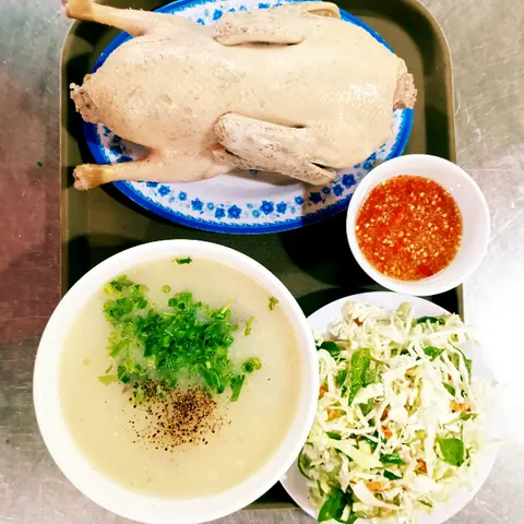 Hình ảnh Vịt Luộc (Nguyên con) + Gỏi + Cháo Huyết
