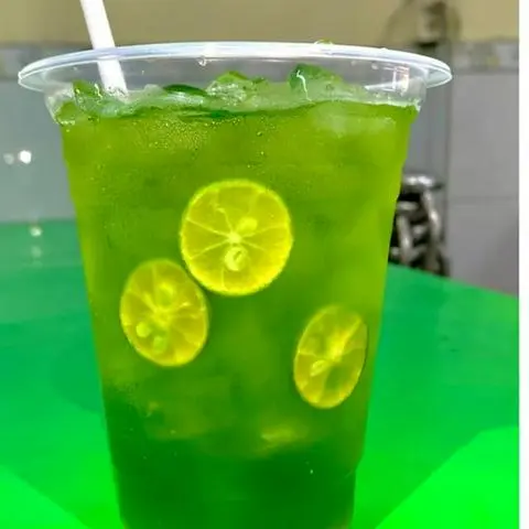 Hình ảnh trà tắc thái xanh 