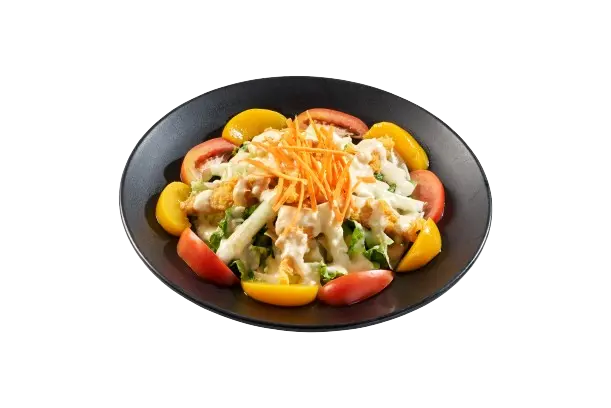 Hình ảnh Salad gà đào - 황도 치킨 샐러드