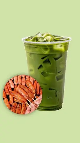Hình ảnh Combo matcha latte - lạp xưởng
