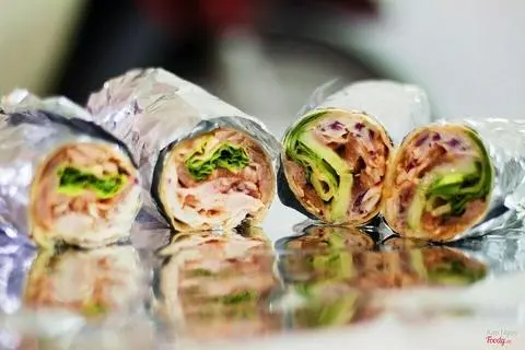 Hình ảnh kebab cuộn