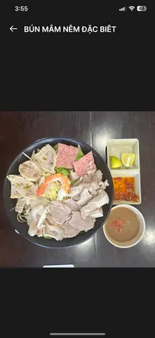 Hình ảnh Bún mắm nêm đặc biệt