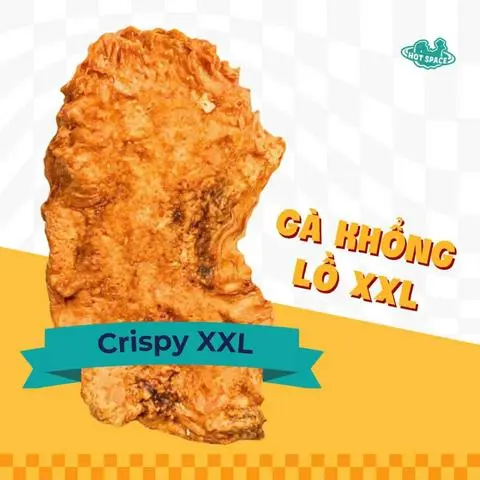 Hình ảnh Gà Rán Khổng Lồ XXL (SIZE LỚN) Áo Bột Chiên Giòn “Crispy”
