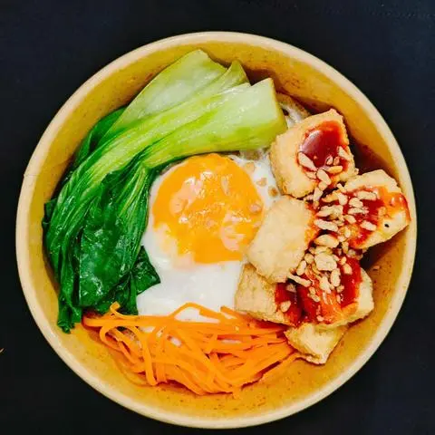 Hình ảnh CƠM TRỘN ĐẬU HŨ