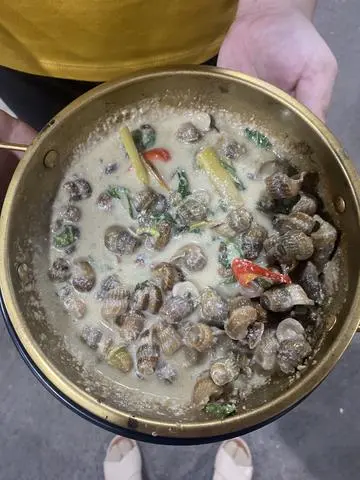 Hình ảnh Ốc len xào dừa