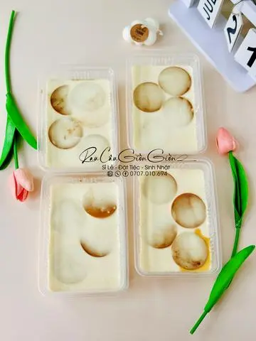 Hình ảnh Khúc Bạch Phô Mai Bánh Flan