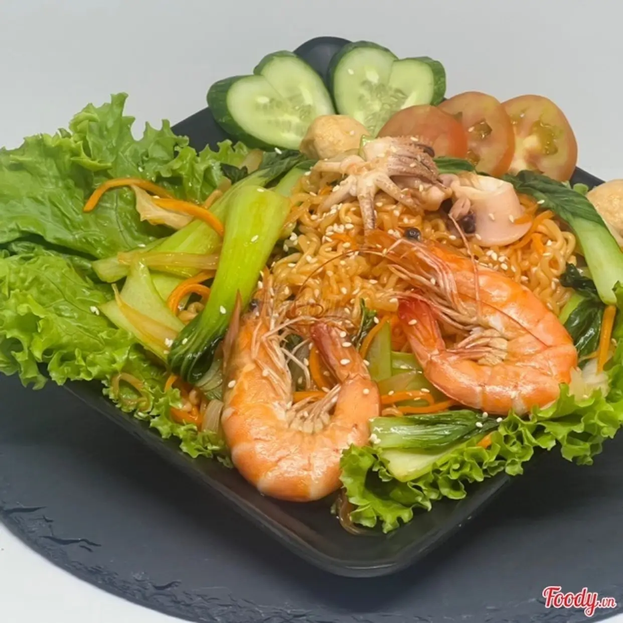 Hình ảnh Mì xào hải sản