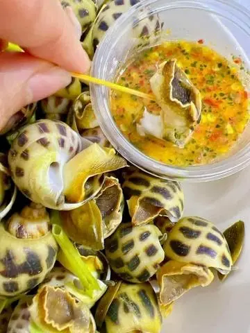 Hình ảnh Ốc Hương hấp sả