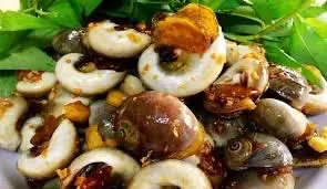 Hình ảnh Ốc mỡ xào bơ cay