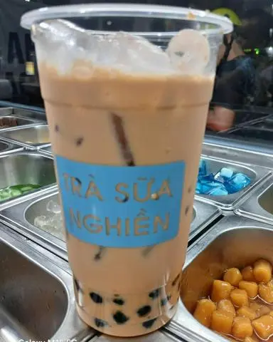 Hình ảnh trà sữa thái đỏ thập cẩm