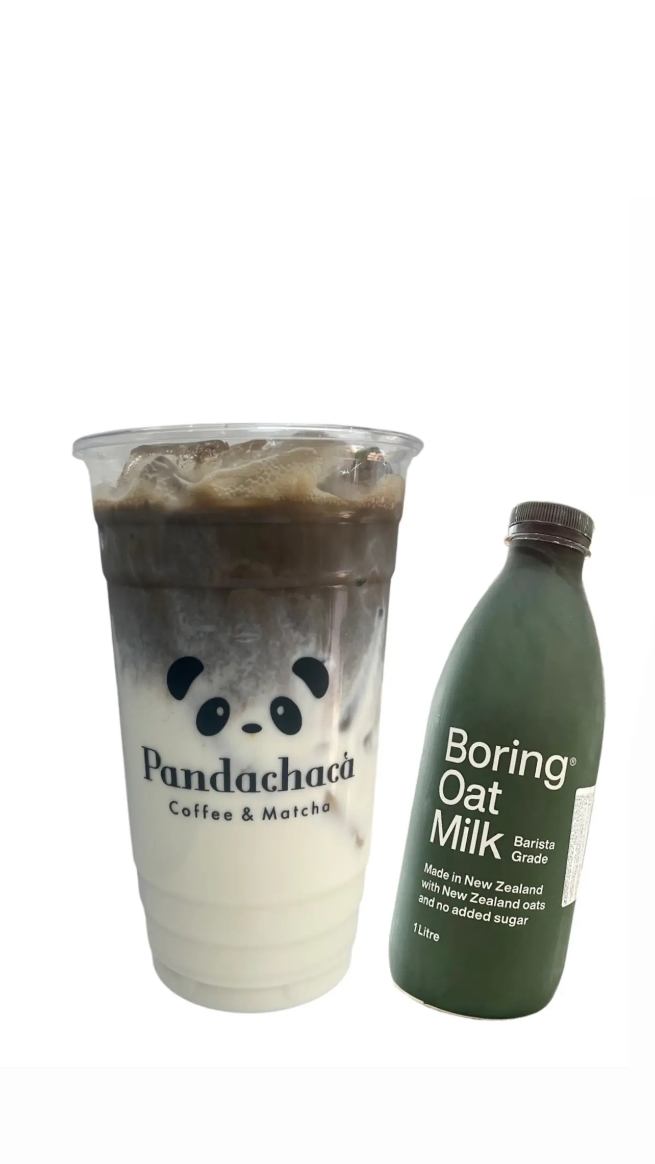 Hình ảnh Houjicha Boring Oat Upsize (700ml)