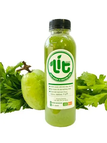 Hình ảnh Nước ép Ổi + Cần tây (GI<25 giảm cân mạnh)